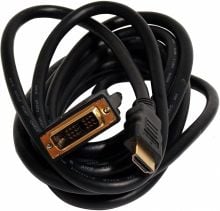 Art cablu HDMI - DVI-D 1,8 m negru (AL-OEM-41)