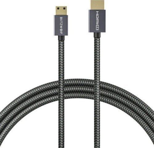 Kabel Blitzwolf Kabel 4K HDMI do HDMI Blitzwolf BW-HDC4 1,2m (czarny)