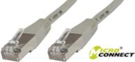 Kabel CAT 5E FTP 1m PVC Szary (B-FTP501)