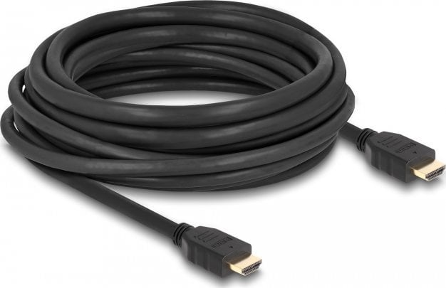 Kabel Delock Delock - Highspeed - HDMI-Kabel mit Ethernet - HDMI mannlich zu HDMI mannlich - 7 m - Schwarz - Support von 8K 60 Hz, bis zu 48 Gbps Datentransferrate