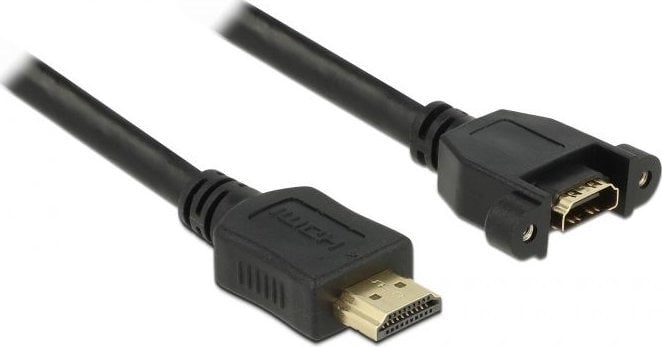 Cablu Delock, HDMI - HDMI, Negru