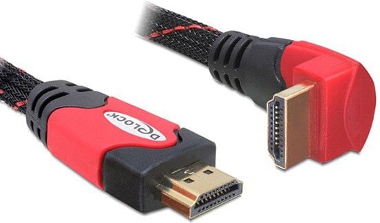 Delock cablu HDMI - HDMI 5m roșu (82688)