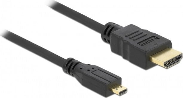 Cablu Delock, HDMI/Micro HDMI, 3m, Negru