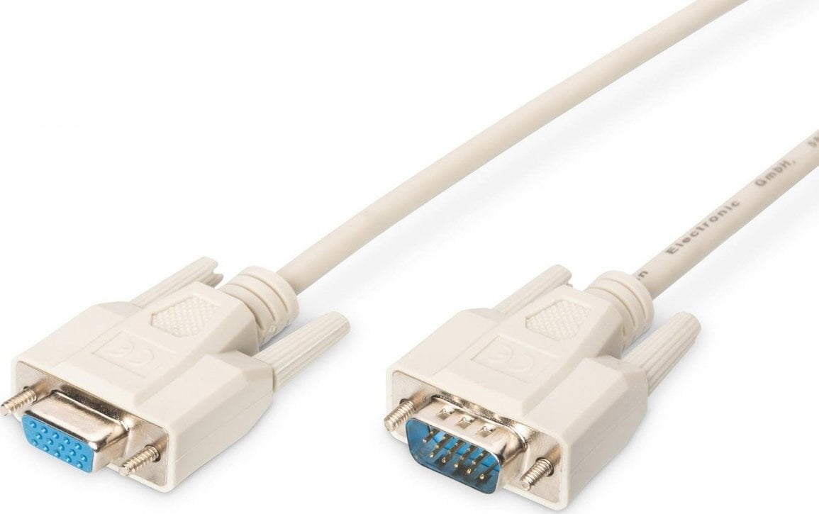 Cablu Digitus D-Sub (VGA) - D-Sub (VGA) 3m alb (AK-310200-030-E)