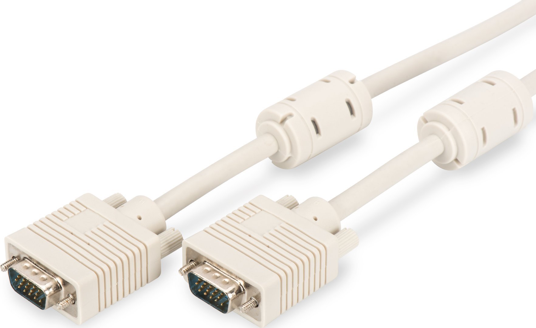 Kabel Digitus D-Sub (VGA) - D-Sub (VGA) 5m biały (AK-310103-050-E)