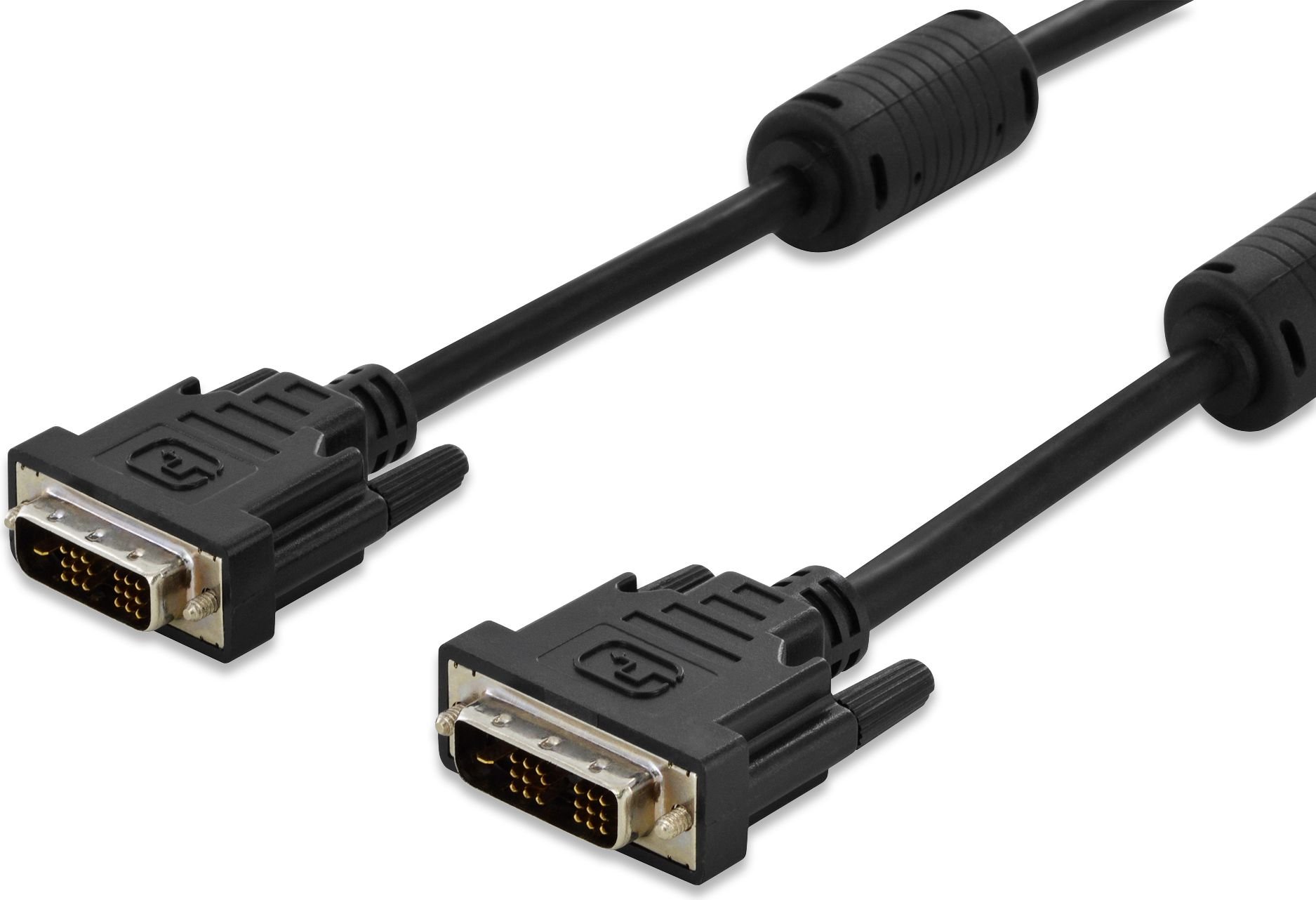 Kabel Digitus DVI-D - DVI-D 5m czarny (AK-320100-050-S)