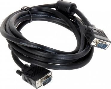 Cablu D-Sub (VGA) - D-Sub (VGA) 3m negru (VGA-3.0-WW/F)