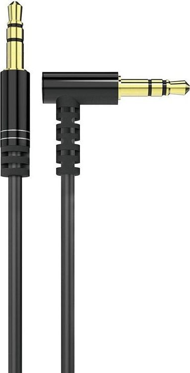 Kabel Dudao Jack 3.5mm - Jack 3.5mm 1m czarny (52113)