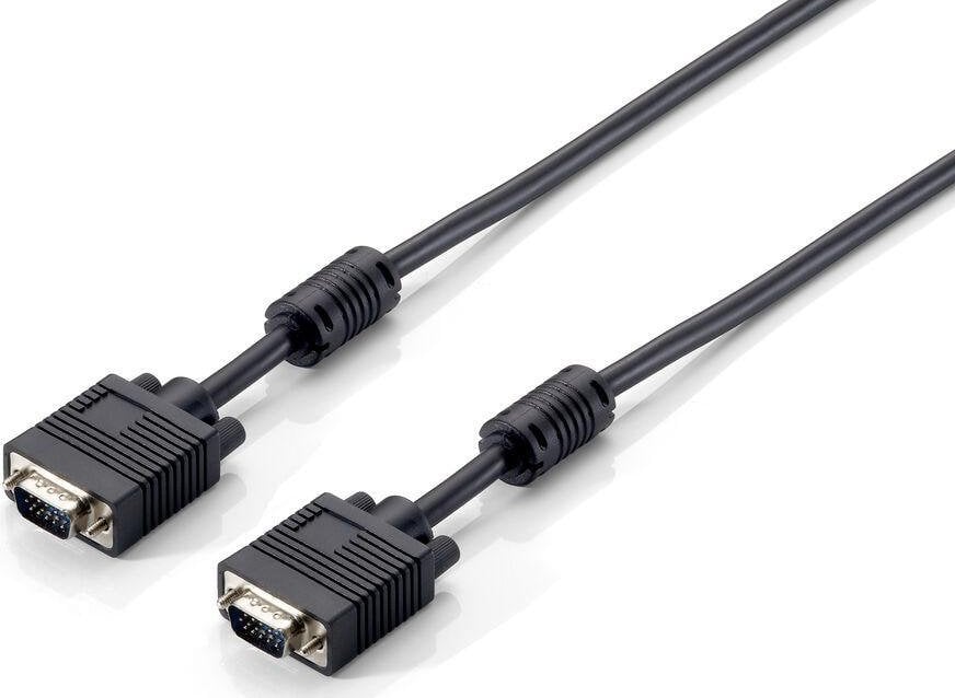 Kabel Equip D-Sub (VGA) - D-Sub (VGA) 3m czarny (118811)