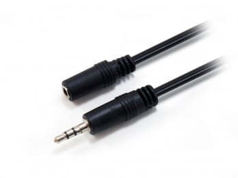 Cablu Equip, Jack 3,5 mm - Jack 3,5 mm, negru