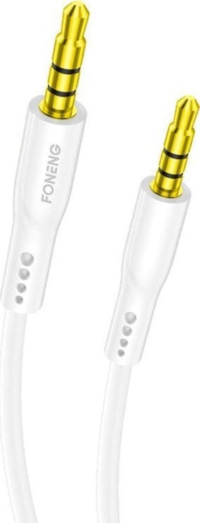 Cablu Foneng Cablu audio jack AUX de 3,5 mm Foneng BM22 (alb)