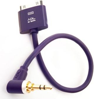 Cablu Furutech ADL Apple 30 pini - Jack 3.5mm 0.15m violet