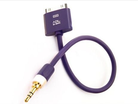 Cablu Furutech ADL Apple 30 pini - Jack 3.5mm 0.1m violet