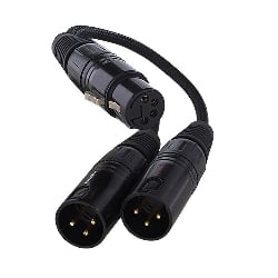 Cablu Furutech ADL XLR - XLR x2 0.1m negru