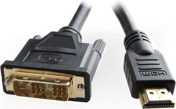 Gembird cablu HDMI - DVI-D 7,5 m negru (CCHDMIDVI7.5MC)