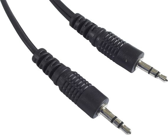 Cablu audio stereo , Cablexpert 02457, cu conector jack 3.5mm tata la jack 3.5mm tata, lungime 120cm, negru