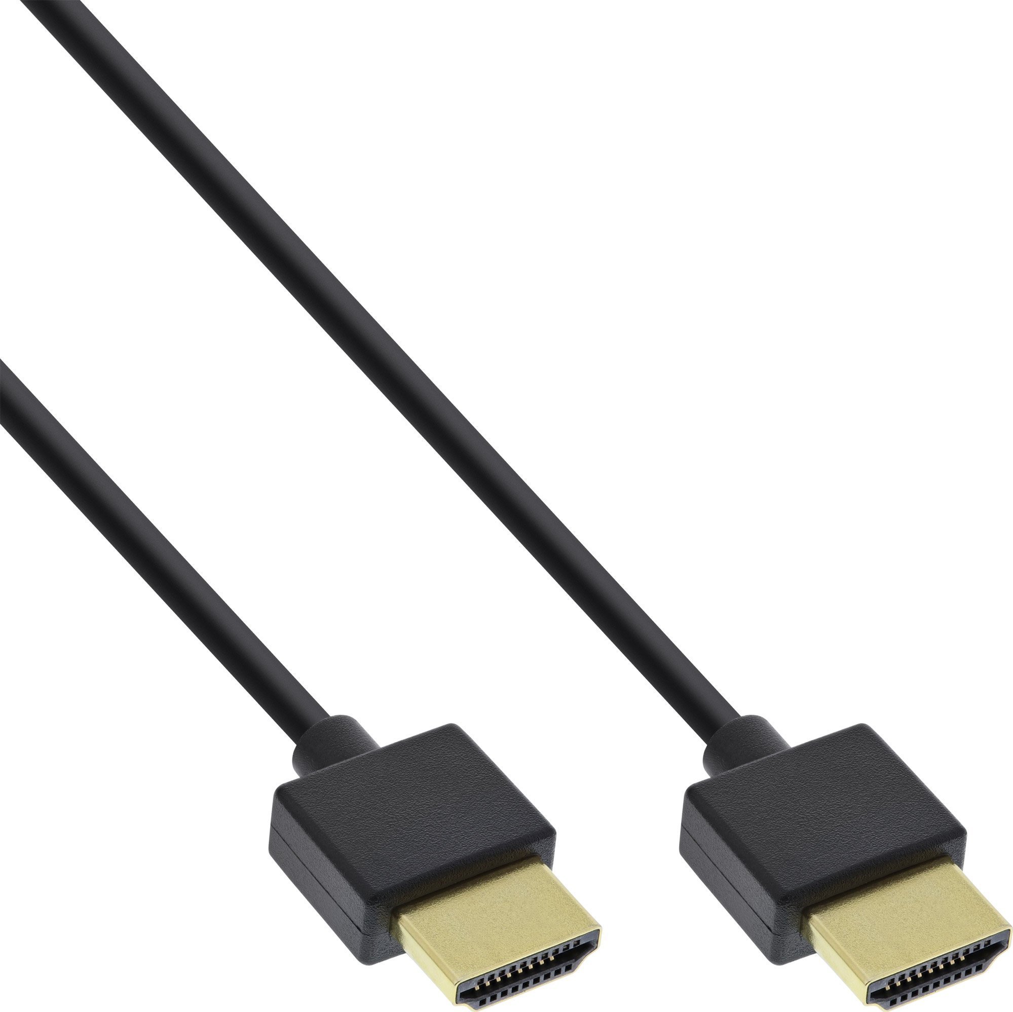 Cablu InLine, HDMI - HDMI, negru