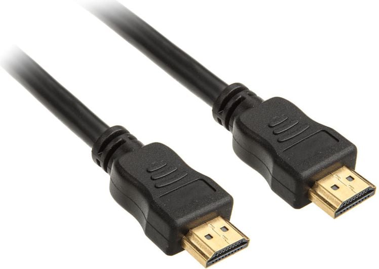 Cablu InLine, HDMI - HDMI, Negru