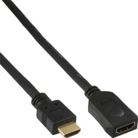 Cablu InLine, HDMI - HDMI, Negru