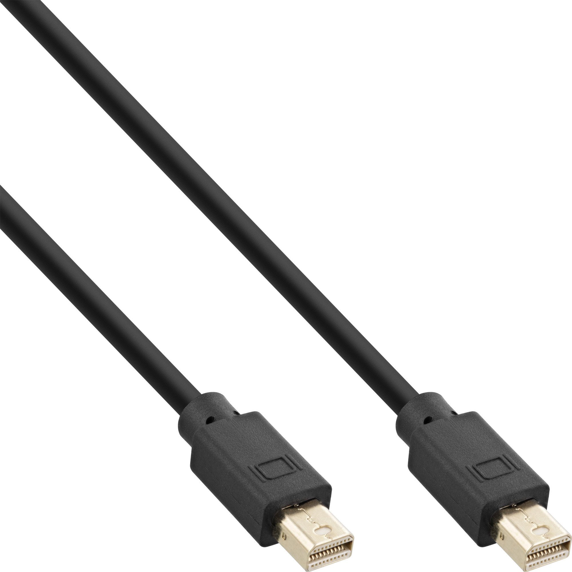 Cablu InLine InLine® Mini DisplayPort 1.4 M/M negru/auriu, 2m