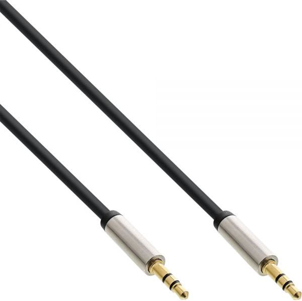Mufă InLine 3,5 mm - Cablu mufă 3,5 mm 3 m negru (99213)