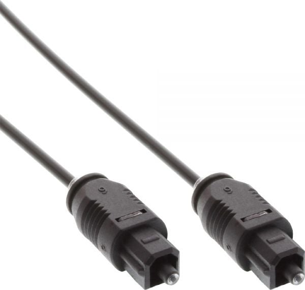 Cablu InLine, Toslink - Toslink, negru
