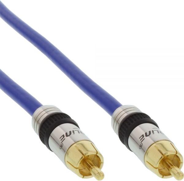 Cablu Intos, RCA (Cinch) - RCA (Cinch), Albastru