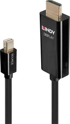 Lindy DisplayPort Mini - cablu HDMI 1m negru (40911)