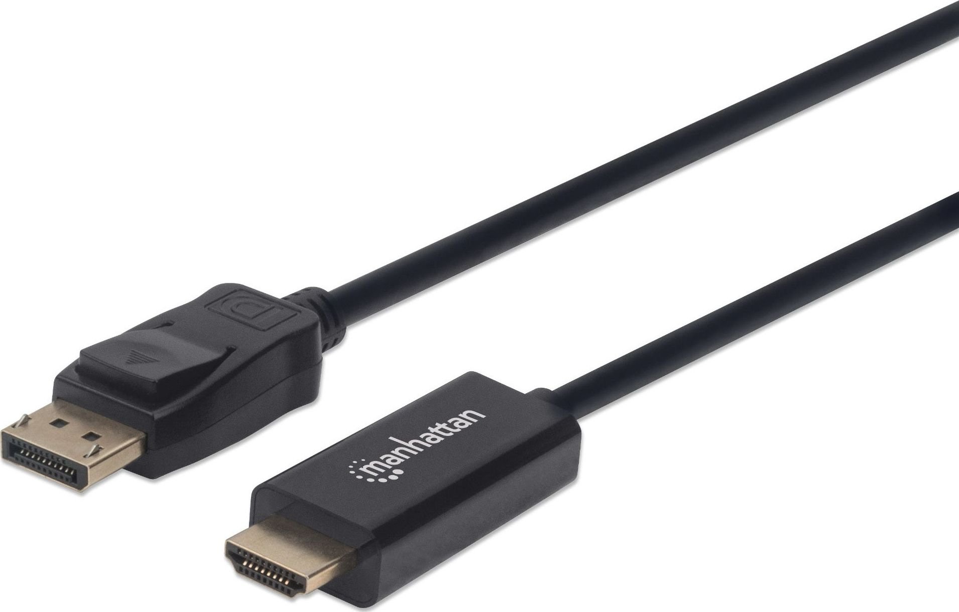 Manhattan DisplayPort - cablu HDMI 1,8 m negru (152679)