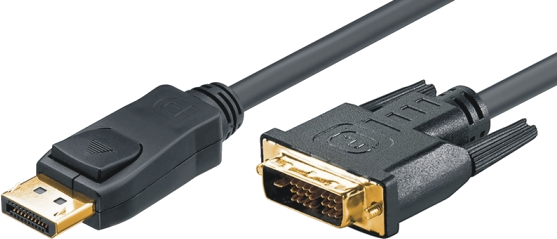 Kabel Mcab DisplayPort - DVI-D 2m czarny (7003470)