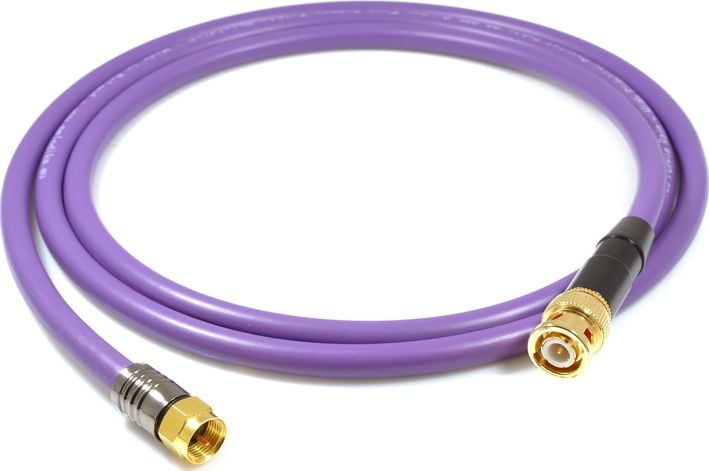 Cablu Melodika, BNC - mufa F, Violet