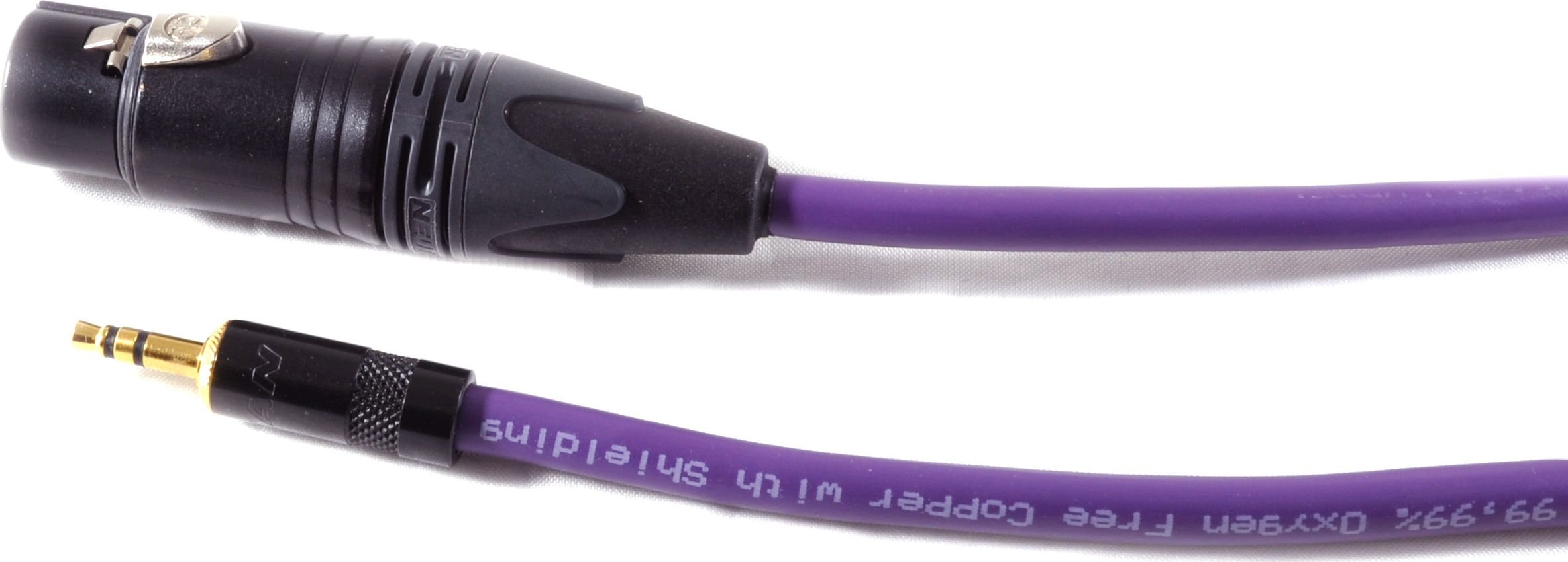 Melodika Jack 3.5mm - cablu XLR 1m violet