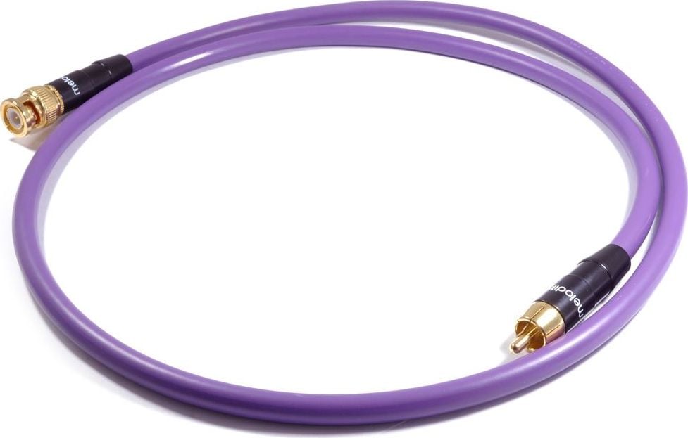 Melodika RCA (Cinch) - cablu BNC 1m violet