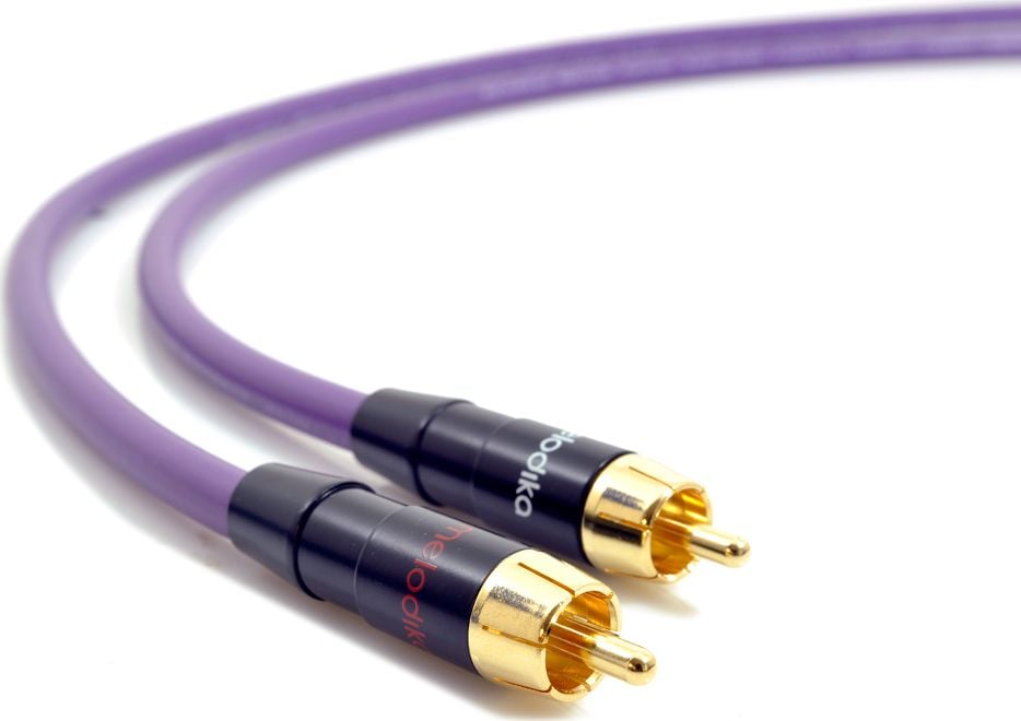 Melodika MD2R15 cablu 2xRCA - Purple Rain 2x RCA - 1,5m