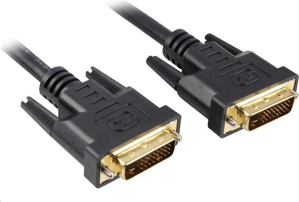 PremiumCord DVI-D - cablu DVI-D 1,8 m negru (kpdvi2-2)
