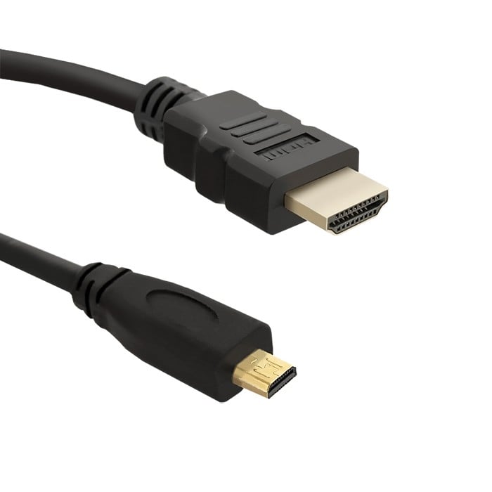 HDMI Micro HDMI, 2, negru (50400)
