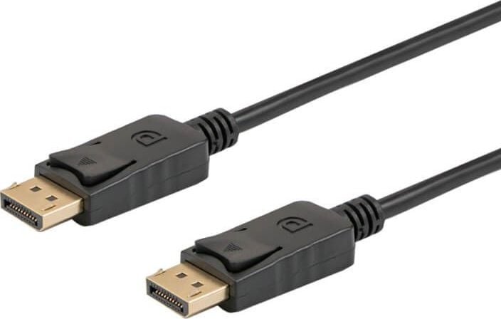 Cablu Elmak, DisplayPort - DisplayPort, Negru
