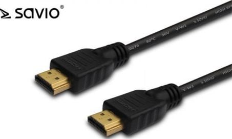 Cablu Elmak, HDMI - HDMI, Negru