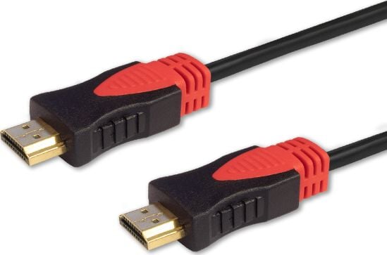 Savio CL-113 cablu HDMI 5m, OFC, vârfuri aurii, v2.0 4K 3D