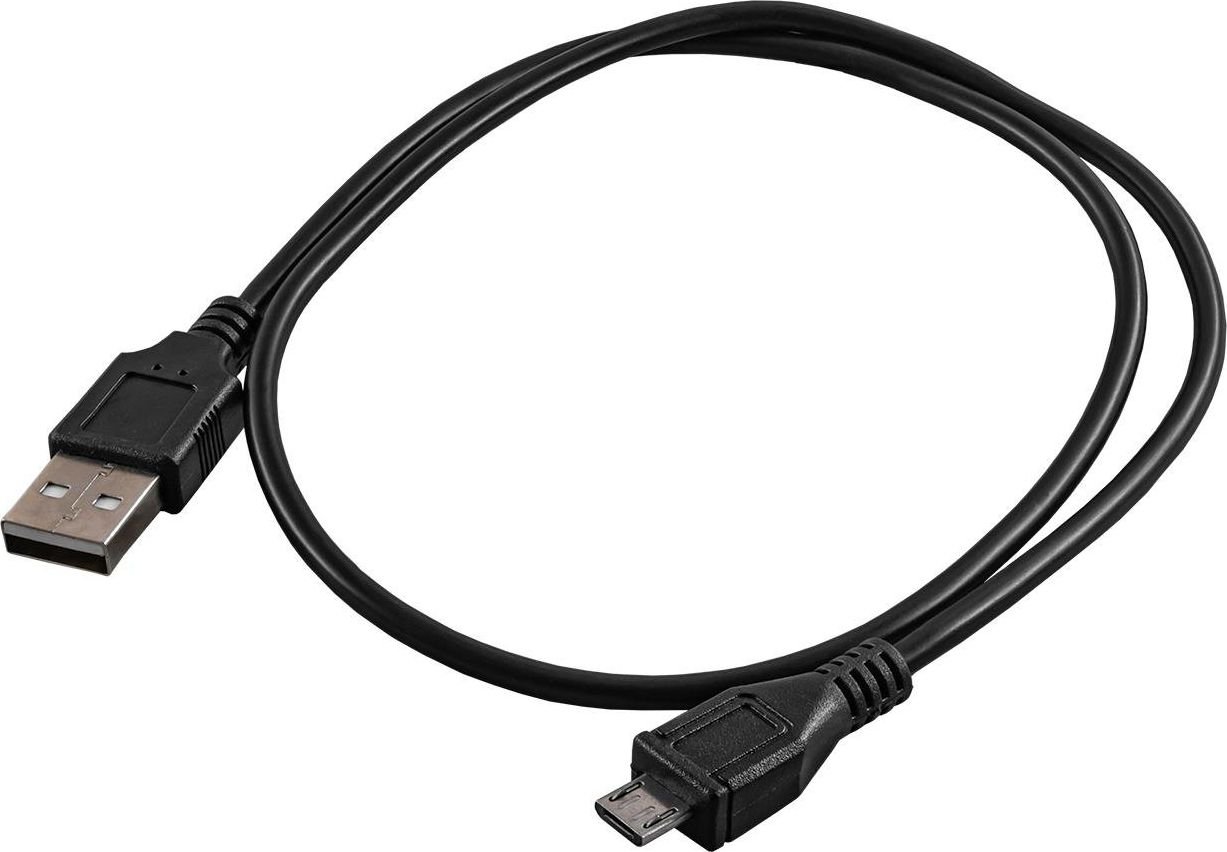 Kabel USB 2.0 Akyga AK-USB-05 USB A(M) - micro USB B(M) 0,6m czarny