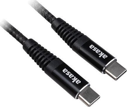Akasa USB-C - cablu USB-C 1 m negru (AK-CBUB54-10BK)