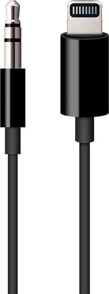 Cabluri - Adaptor Apple Lightning la Jack 3.5mm, Black