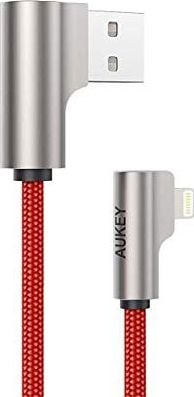 Aukey USB-A - Cablu USB Lightning 2 m roșu (CB-AL01 RED)