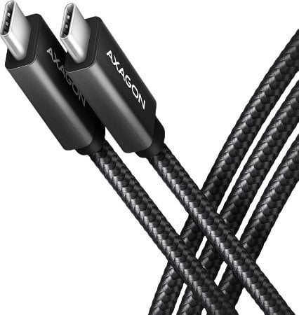 Axagon USB-C - cablu USB-C 1 m negru (BUCM32-CM10AB)