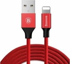 Kabel USB Baseus USB-A - 3 m Czerwony (SB4728)