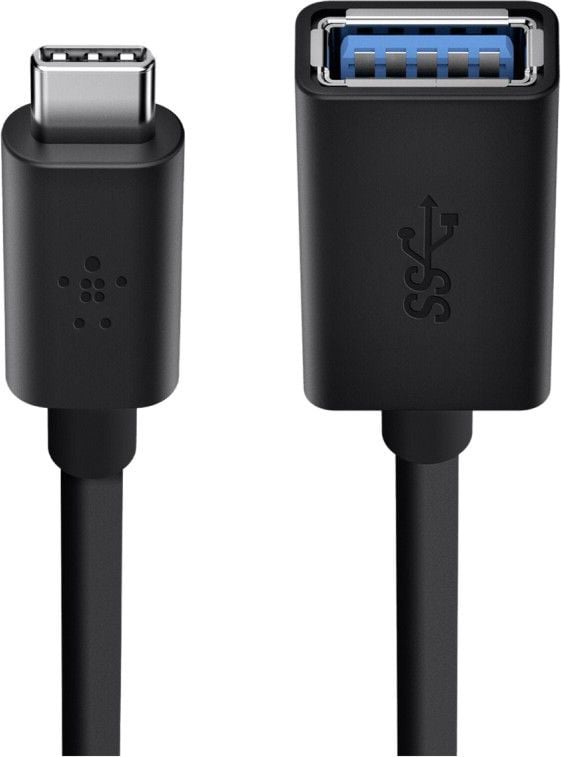 Cablu USB Belkin USB-A - 1m negru (F2CU036BTBLK)