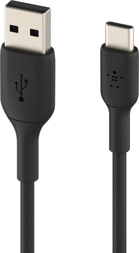 Cablu Belkin USB-A - USB-C 1m negru (CAB001bt1MBK)