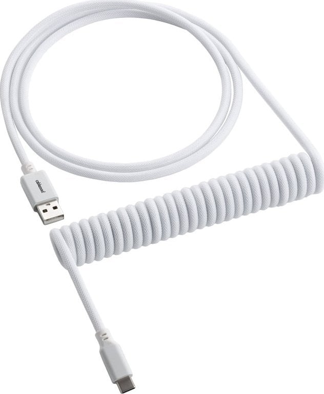 CableMod USB-C - USB-A Cablu USB 1,5 m alb (CM-CKCA-CW-WW150WW-R)