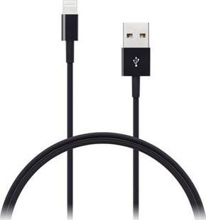 CONNECT IT Wirez Apple a Lightning - Černý USB, 1m