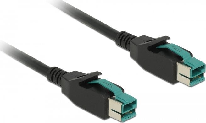 Cablu USB Delock PoweredUSB - PoweredUSB 2 m Negru (85493)